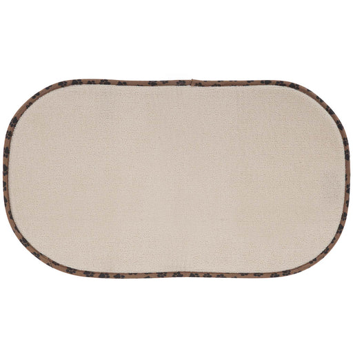 Microfibre Pet Bowl Mat 48cm x 28cm