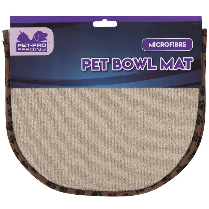 Microfibre Pet Bowl Mat 48cm x 28cm