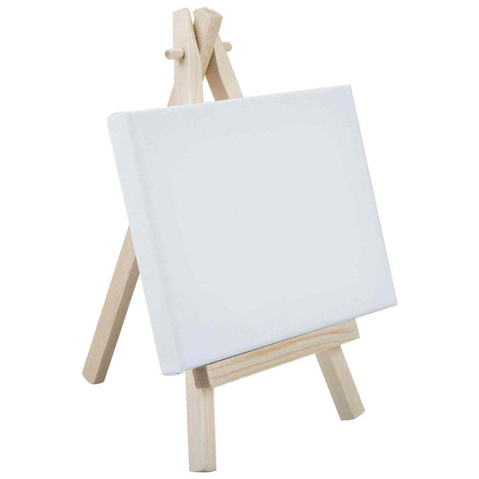 Small Canvas & Easel Set - Kensington Art Supplies