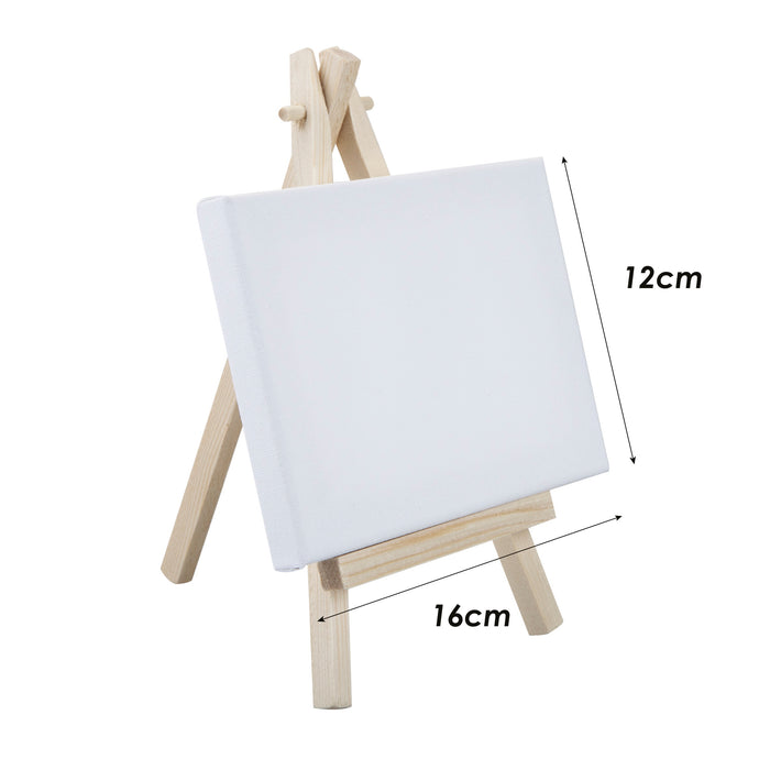 Small Canvas & Easel Set - Kensington Art Supplies
