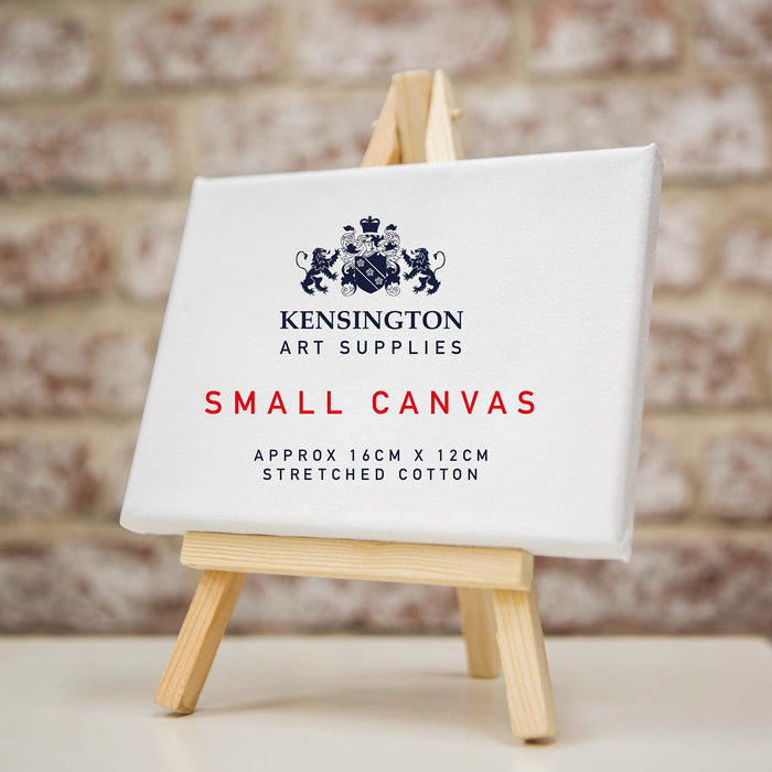 Small Canvas & Easel Set - Kensington Art Supplies