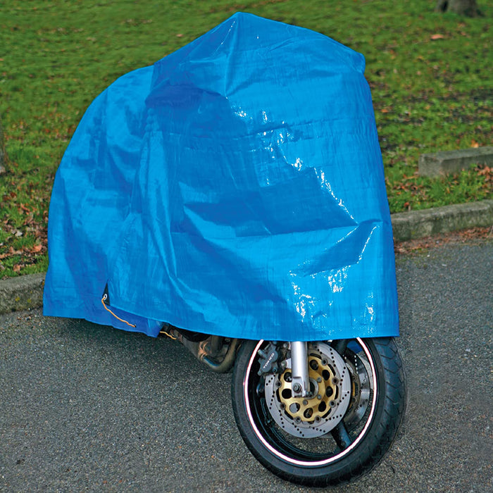 12 ft x 10ft Tarpaulin With 14 Eyelets, Waterproof Cover, Anti-UV Sheet