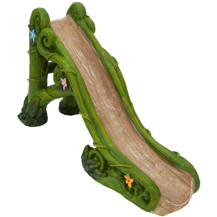 Flower Leaf Slide, Fairy Garden Ornament