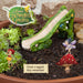 Flower Leaf Slide, Fairy Garden Ornament