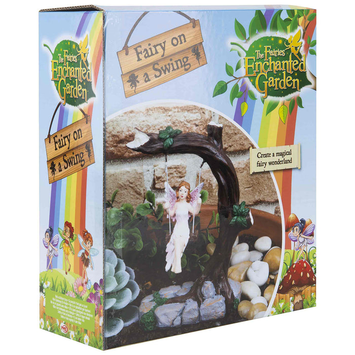 Fairy on a Swing, Garden Ornament