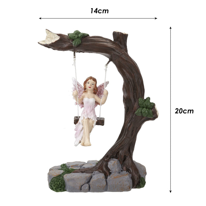 Fairy on a Swing, Garden Ornament