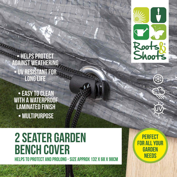 Waterproof Outdoor Garden 2-Seater Bench Cover