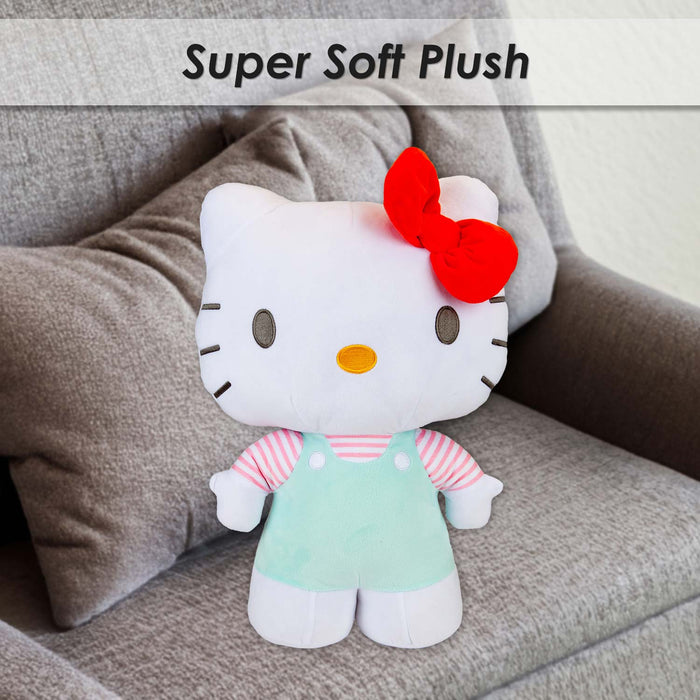 Hello Kitty Soft Toy Large Plush Light Blue Cute