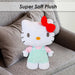 Hello Kitty Soft Toy Large Plush Light Blue Cute