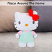 Hello Kitty Soft Toy Large Plush Light Blue Cute Plush Huggable Cuddly 50cm Blue