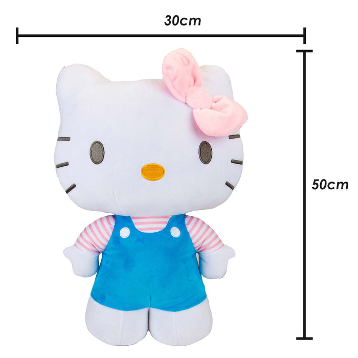 Hello Kitty Soft Toy Large Plush Blue Cute