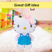 Hello Kitty Soft Toy Large Plush Blue Cute