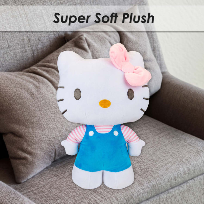 Hello Kitty Soft Toy Large Plush Blue Cute