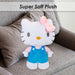 Hello Kitty Soft Toy Large Plush Blue Cute
