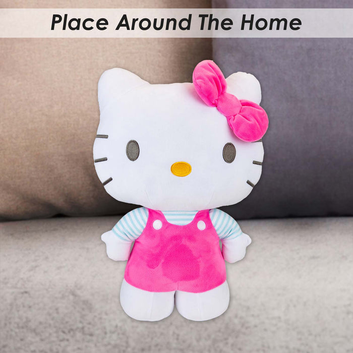 Hello Kitty Soft Toy Large Plush Pink Cute Plush Huggable Cuddly 50cm Pink