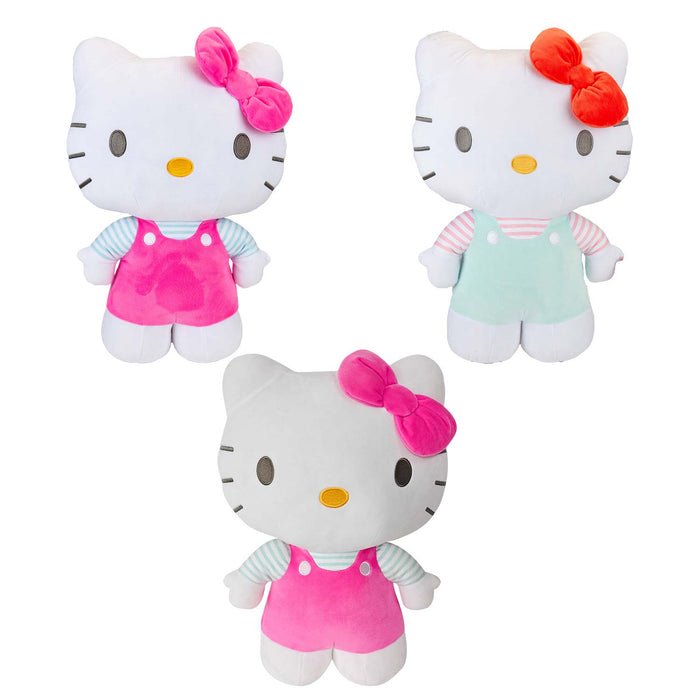 Hello Kitty Soft Toy Large Plush Pink Cute Plush Huggable Cuddly 50cm Pink