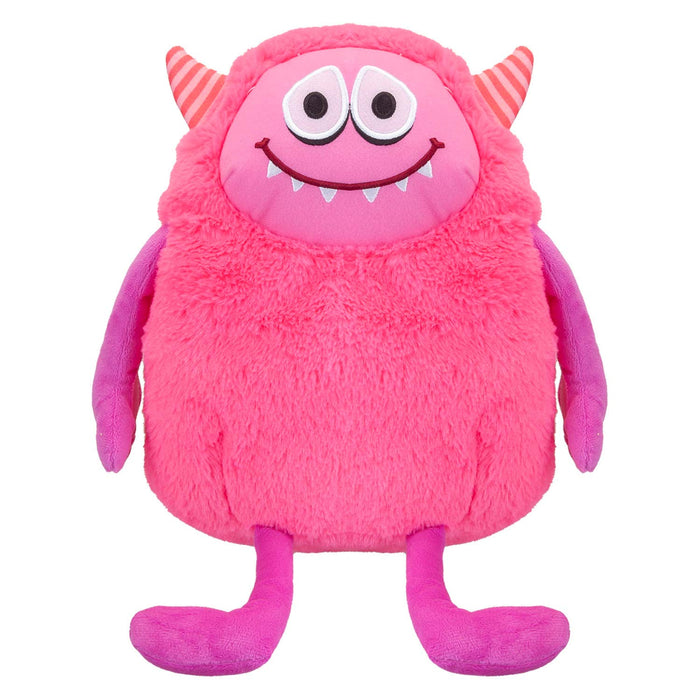 Shy Monster Soft Toy Cute Plushie Huggable Plush Pink
