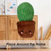 Potted Cactus Soft Toy Cute Plushie Huggable Plush Brown