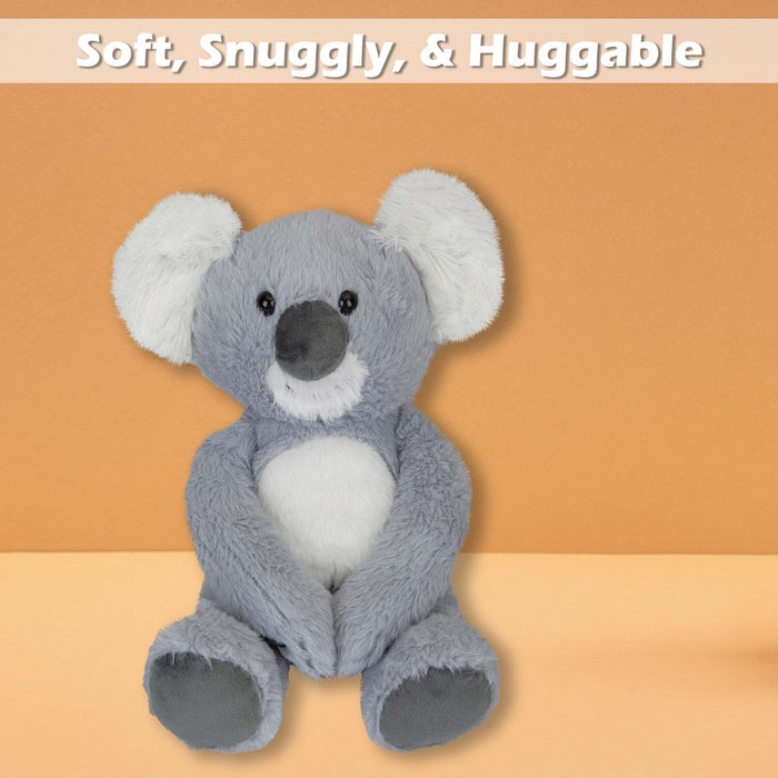 Koala Soft Toy Cute Plushie Huggable Cuddly Stuffed Toy Gift 25cm Grey