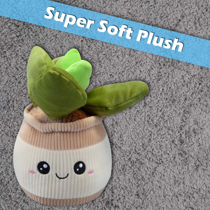 Potted Plants Soft Toy Cute Plushie Huggable Plush Beige