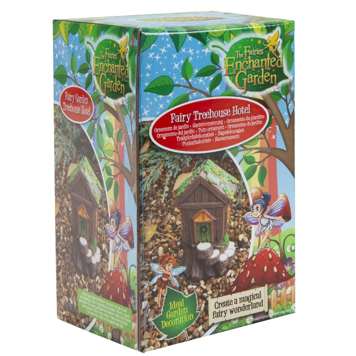 Treehouse Fairy Hotel Ornament Decoration - The Fairies Enchanted Garden