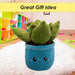Potted Plants Soft Toy Cute Plushie Huggable Plush Blue