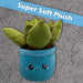Potted Plants Soft Toy Cute Plushie Huggable Plush Blue