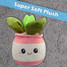 Potted Plants Soft Toy Cute Plushie Huggable Plush Pink