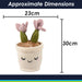 Flowerpot Soft Toy Cute Plushie Huggable Plush Pink