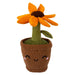 Flowerpot Soft Toy Cute Plushie Huggable Plush Yellow