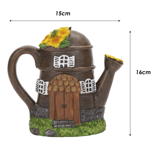 Watering Can cottage, Fairy Garden Home Ornament