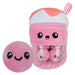 Boba Tea Soft Toy Cute Plushie Huggable Plush Pink