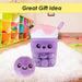 Boba Tea Soft Toy Cute Plushie Huggable Cuddly Stuffed Toy Gift 35cm Lilac