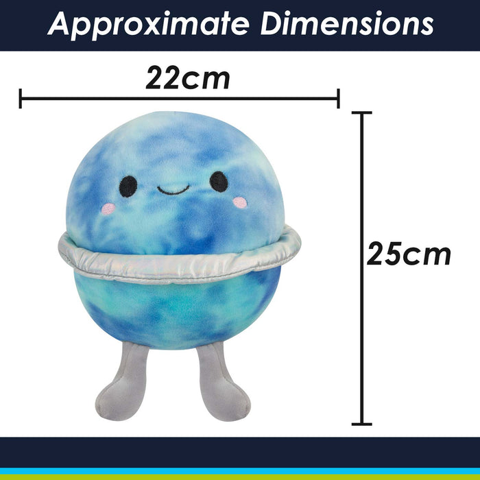 Planet Soft Toy Cute Plushie Huggable Plush Blue