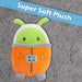 Space Suit Soft Toy Cute Plushie Huggable Plush Orange
