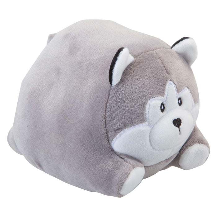 Dog Soft Toy Cute Plushie Huggable Cuddly Stuffed Toy 13cm Grey