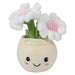 Daisies Plant Pot Soft Toy Plush Stuffed White
