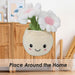 Daisies Plant Pot Soft Toy Plush Stuffed White