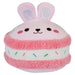Macaroon Bunny Soft Toy Cute Plushie Huggable Cuddly Stuffed Toy 23cm Pink