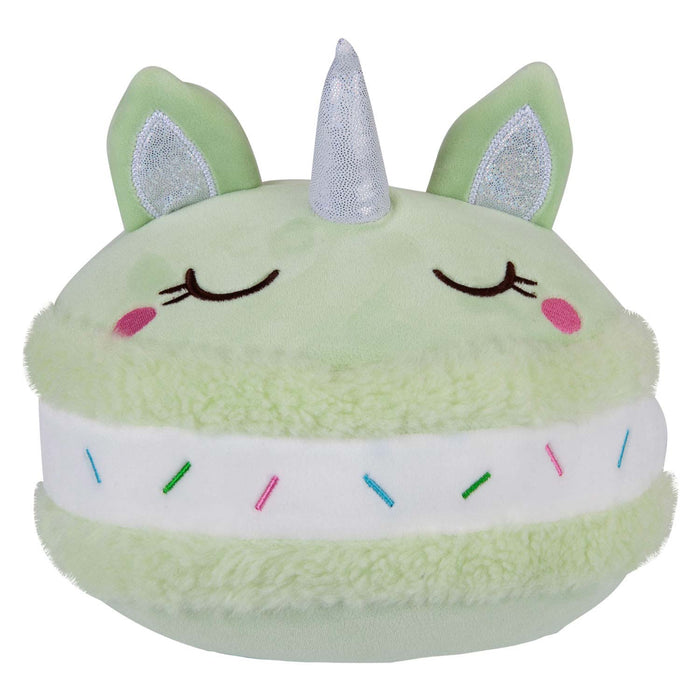Macaroon Unicorn Soft Toy Cute Plushie Huggable Cuddly Stuffed Toy 23cm Green