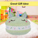 Macaroon Unicorn Soft Toy Cute Plushie Huggable Cuddly Stuffed Toy 23cm Green