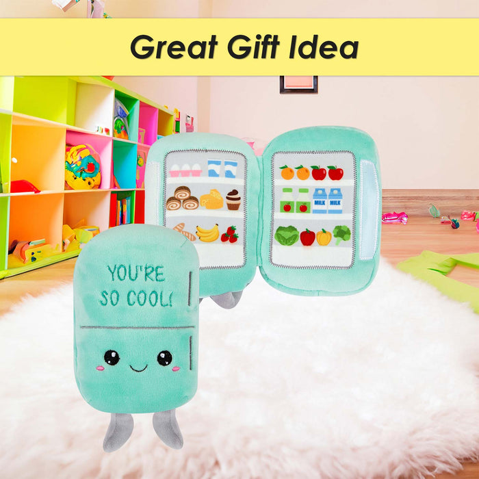 Fridge Soft Toy Cute Plushie Huggable Cuddly Stuffed Toy 20cm Green