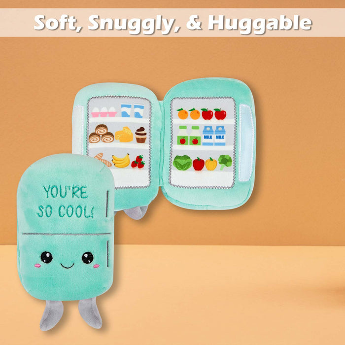 Fridge Soft Toy Cute Plushie Huggable Cuddly Stuffed Toy 20cm Green