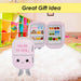 Fridge Soft Toy Cute Plushie Huggable Cuddly Stuffed Toy 20cm Pink