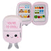 Fridge Soft Toy Cute Plushie Huggable Cuddly Stuffed Toy 29cm Pink