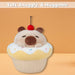 Capybara Cup Cake Soft Toy Cute Plushie Huggable Cuddly Stuffed Toy 20cm Yellow