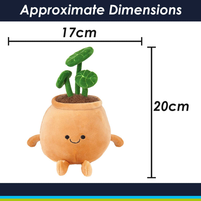 Potted Plants Soft Toy Cute Plushie Huggable Cuddly Stuffed Toy 20cm Orange