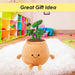 Potted Plants Soft Toy Cute Plushie Huggable Cuddly Stuffed Toy 20cm Orange