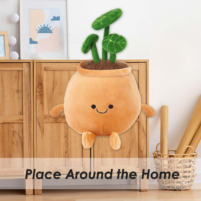 Potted Plants Soft Toy Plush Stuffed Orange