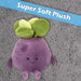 Potted Plants Soft Toy Cute Plushie Huggable Cuddly Stuffed Toy 20cm Purple